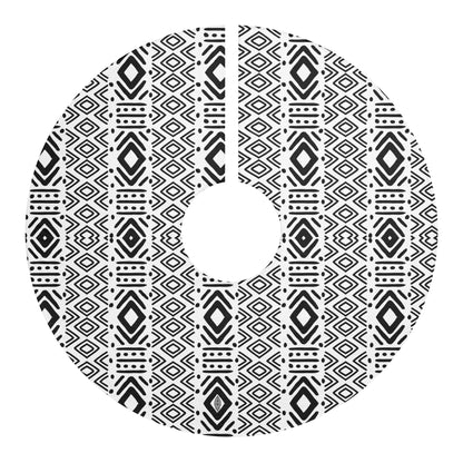 Tree Skirts - Geometric Mailian Mudcloth Print #2