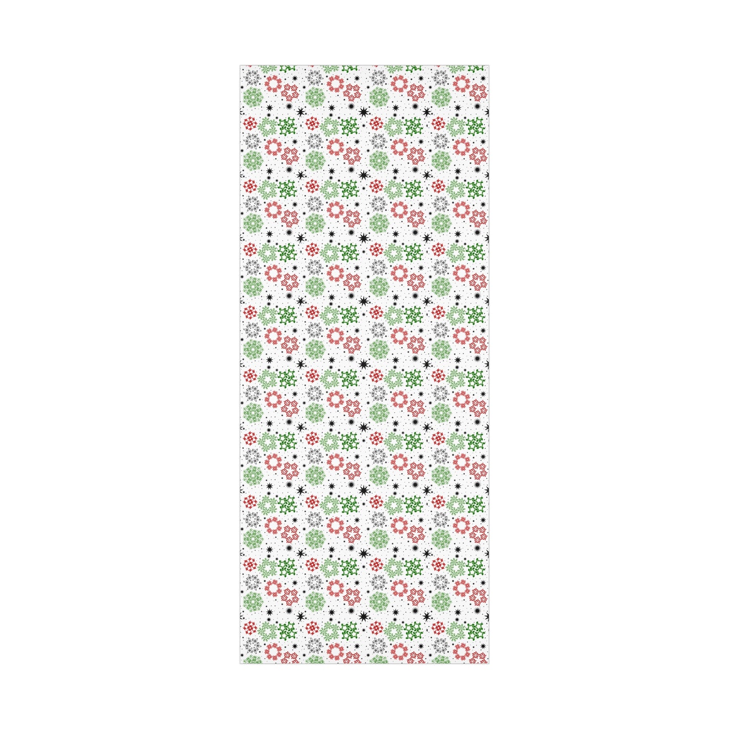 Kwanzaa Snowflakes Wrapping Paper