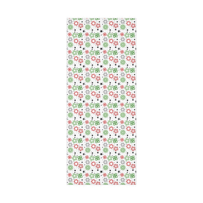 Kwanzaa Snowflakes Wrapping Paper