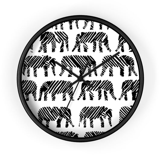 HoN 'Elephant Parade' Wall Clock