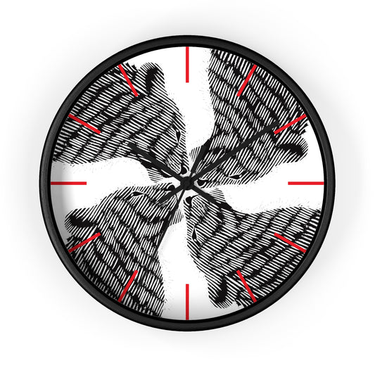 HoN 'Big Cats' Wall Clock