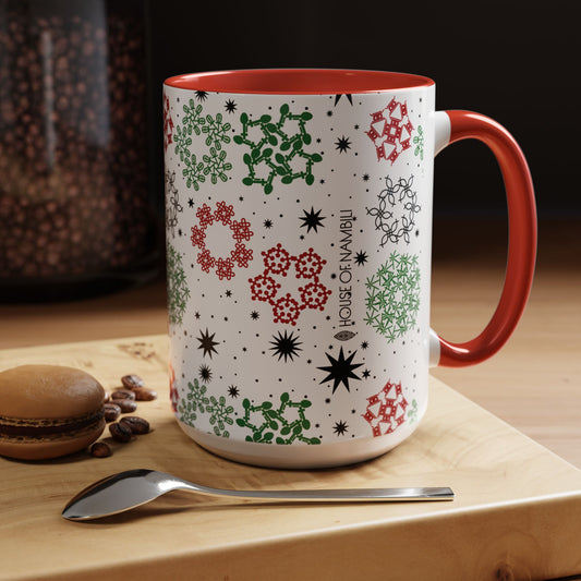 Kwanzaa Snowflake 15oz Mug