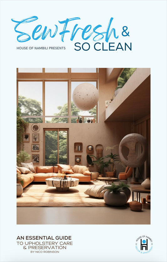 SewFresh So Clean Upholstery Maintenance Guide - Ebook