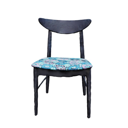 AfroLuxe Indigo MCM Chairs